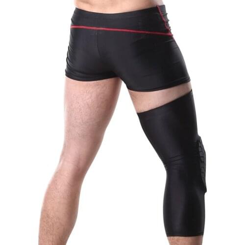 Outdoor Gear Crashproof Adult Kids Sports Basketball Pad Men Long Sleeve Leg Knee Protector With Honeycomb Lock System