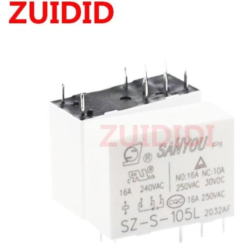 10PCS 5pcs New original SZ-S-105L 5V Relay SMIH-05VDC-SL-C HRM2H-S-DC5V-C 8PINS