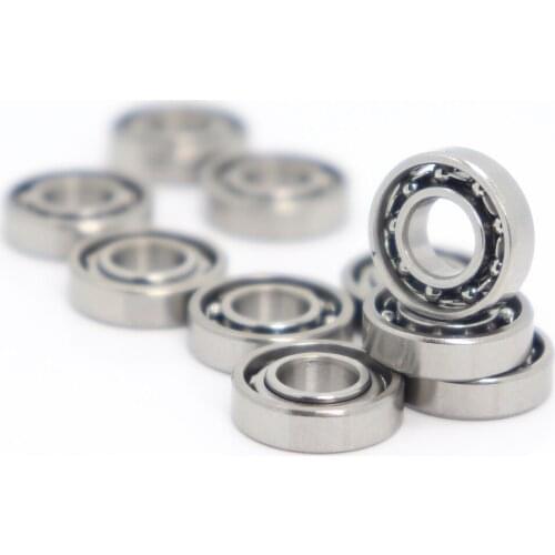 10PCS S685ZZ OPEN 5*11*3 mm ABEC 1 440C Roller Stainless Steel OPEN S685Z S685 Z ZZ Ball Bearings