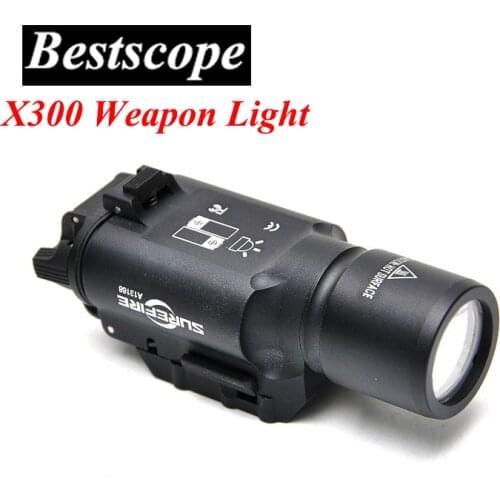 Element Tactical Light SF X300 Ultra LED Weapon Light For Hunting Riflescope Night Vision