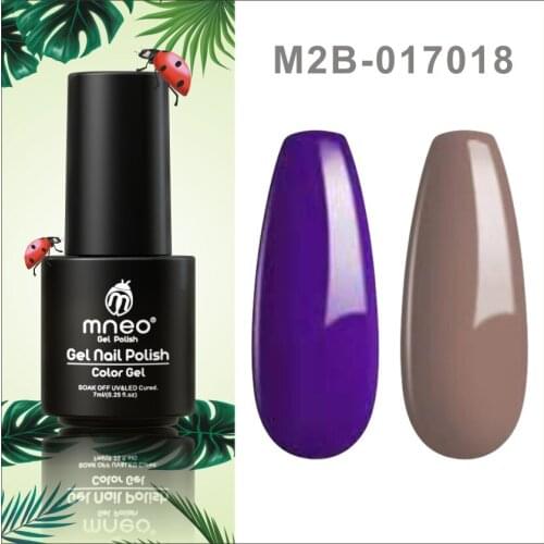 Gel Nail Art Polish UV Gel Nail Colours Purple Brown Semi Permanent Varnish Everything for Manicure Lacquer 2021 New Shiny Set