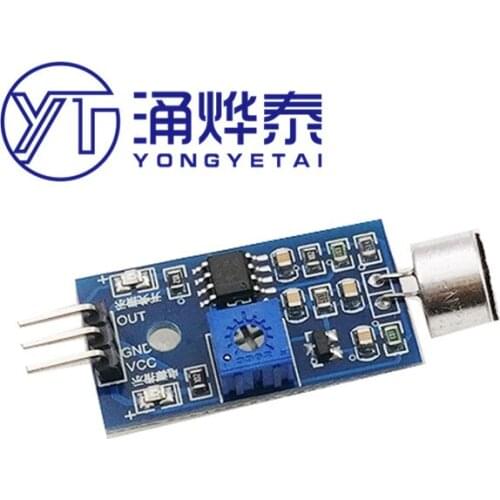 Sound sensor detection module microphone module voice control whistle switchfree shipping New Hot sale