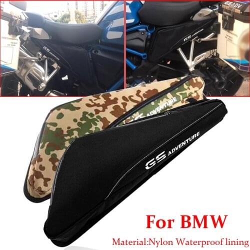 R1200GS Motorcycle Waterproof Placement Bag Frame Triangle Pockets Luggage Rack Travel Toolbox For BMW R 1200 GS LC R1250GS ADV