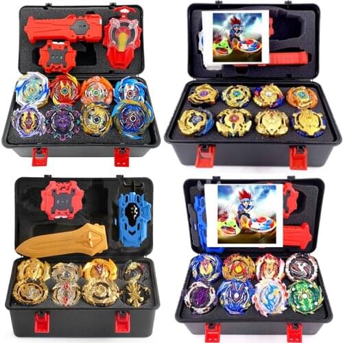 Tops Launchers Beyblade Burst Set Toys With Starter and Arena Metal God Bayblade Bey Blade Blades Sparking Toys