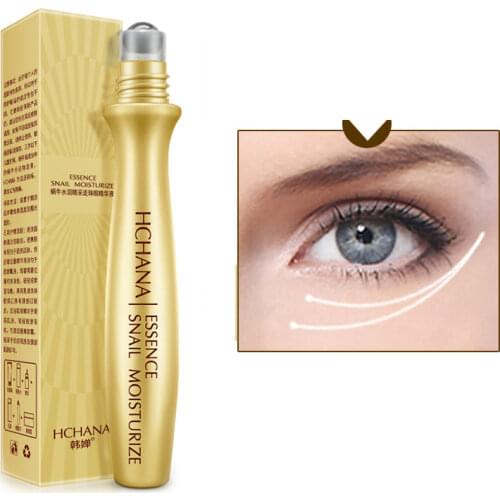 Snail Eye Cream Wrinkle Eye Serum Anti-Puffiness Fine Lines Dark Circle Anti-Aging Moisturizing Eye Patches Eye Essence Massage