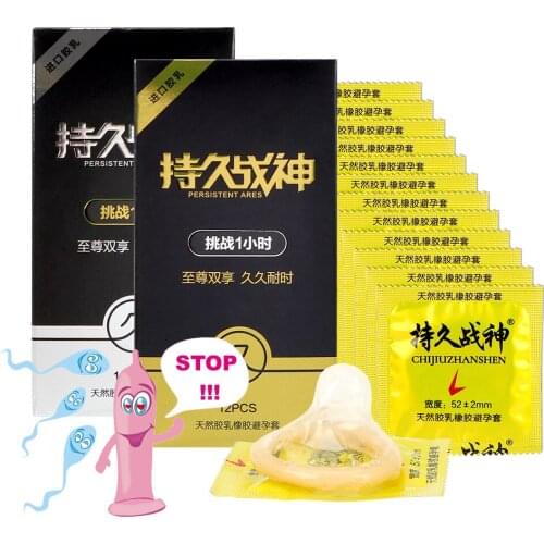 VATINE Contraception Condom Delay Ejaculation 12 Pieces Thread Ribbed G Point Sex Toys for Men Penis Sleeve Ultra Thin Condoms