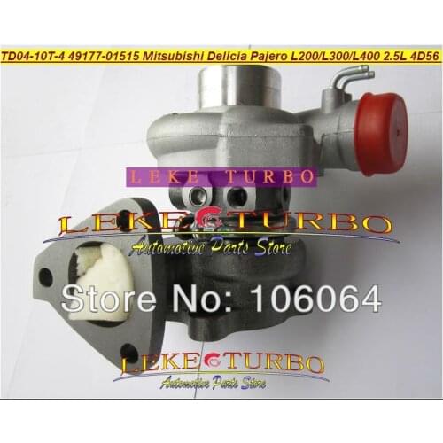 Turbo TD04 49177-01515 49177-01503 Turbocharger For Mitsubishi L300 4WD Delicia Pajero Shogun L200 L400 2.5L D 4D56 water cooled