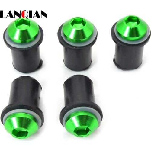 For Honda Suzuki Yamaha Kawasaki MOTOR Windscreen Windshield Bolts Screw