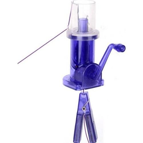 DIY Hand-operated Easy Simple Weaver Knitting Tool Crafts Sewing Mill Spool Knitter Wool Winder CP186