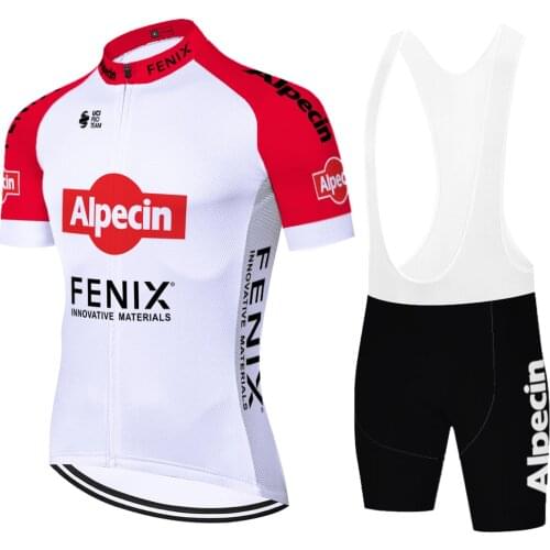 2021 Alpecin fenix Jersey Equipos Completino Para Equipo Verano Conjunto Culotte Maillot Ropa Mallots Ciclismo Hombre Ciclismo