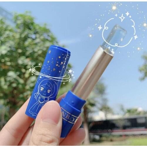 Gold Leaf Jelly Lip Balm 24k Temperature Color Change Moisturizing Lipstick Long-lasting Nourish Moisturize Lips Care Makeup