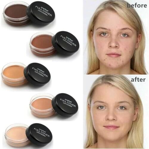 Concealer Face Makeup Base Contouring Palette Foundation Concealer Powder Blemish Full Cover Concealer Creamy Primer Foundation