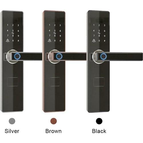 Keyless Entry Security Intelligent Electronic Biometric Fingerprint Smart Door Lock For Home