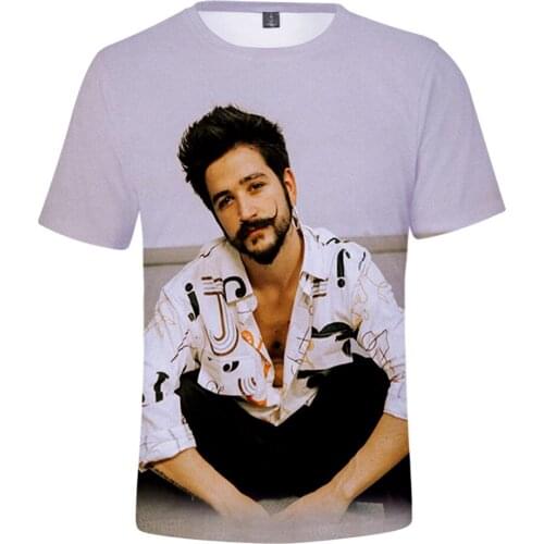 Camilo Echeverry 3D Printed Spring Summer Preppy Men/Women Street Clothes Boy/girl T-shirt Innovationcasual Hip Hop Kids Tops