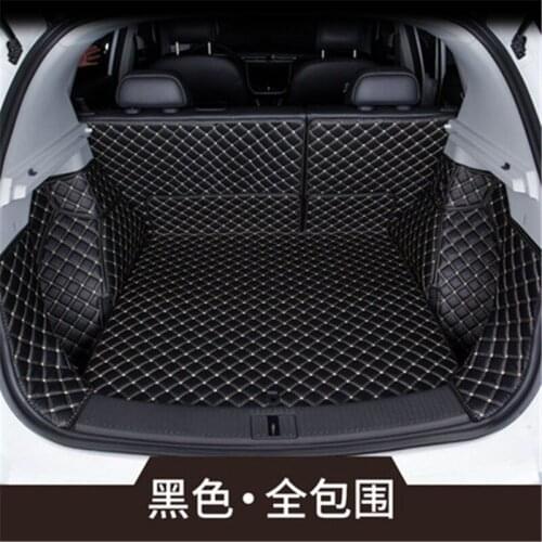 Car-covers Car trunk full of PU tail box pad protection pad For Suzuki Vitara 2016 2017 2018 2019 Car styling