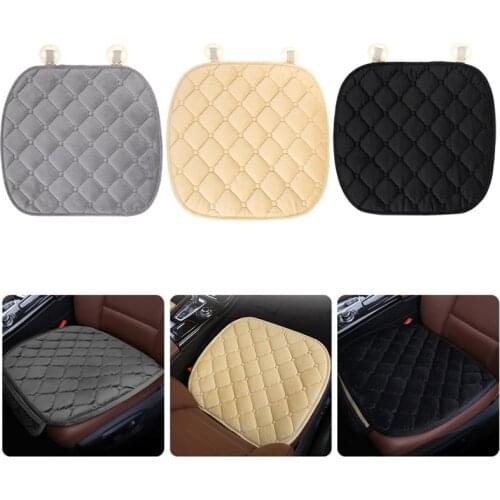 Car Seat Cover Non-slip Auto Cushion Warm Seat Cover Mat Universal Four Seasons Front Non-slip Breathable Protector Mat Pad
