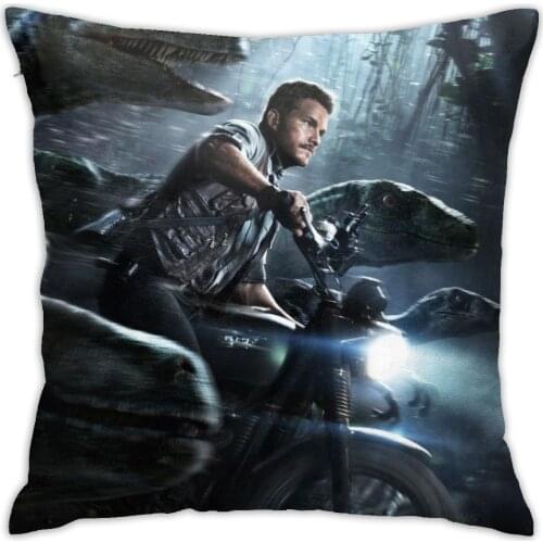 Jurassic World Cushion Decorative Pillows Home Decor Throw Pillow Decorativas Para Dinosaur Sofa Pillow Cover Chair Pillow Case