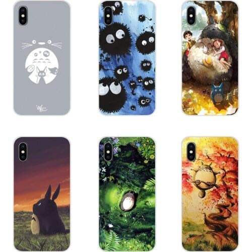 For LG G3 G4 Mini G5 G6 G7 Q6 Q7 Q8 Q9 V10 V20 V30 X Power 2 3 K10 K4 K8 2017 Accessories Phone Cases Covers ghibli totoro