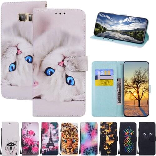 For Samsung Galaxy S7 Case Flip Soft Phone Case On Samsung S7 Edge Case Leather Stand Wallet Case For Samsung S 7 S7 edge Cover