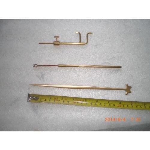 Brass Violin tool sound post setter retrevier and sound post gauge