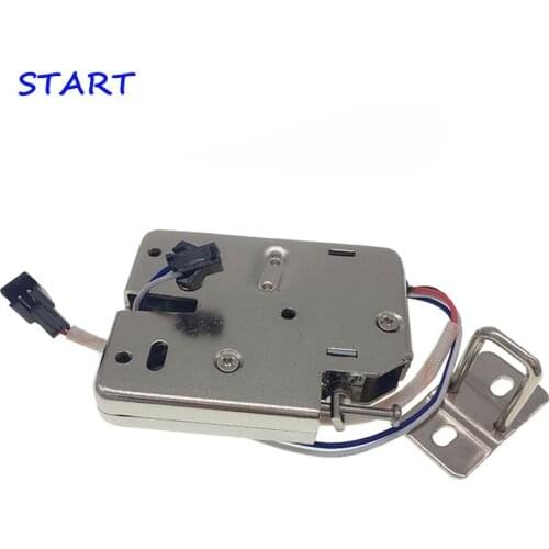 Small electromagnetic lock DC 12V2A supermarket intelligent locker electronic lock access control electric lock mailbox lock