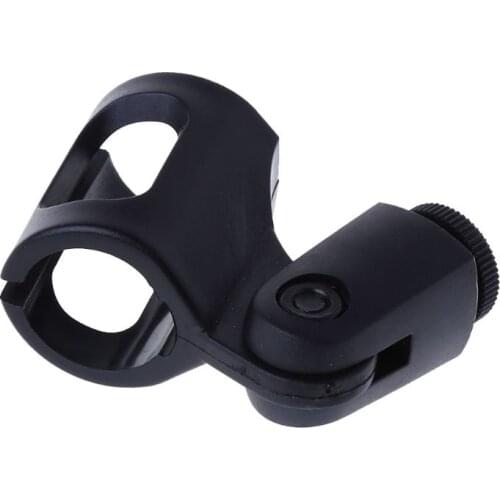 New Mic Microphone Flexible Stand Accessory Plastic Clamp Clip Holder Mount B85B