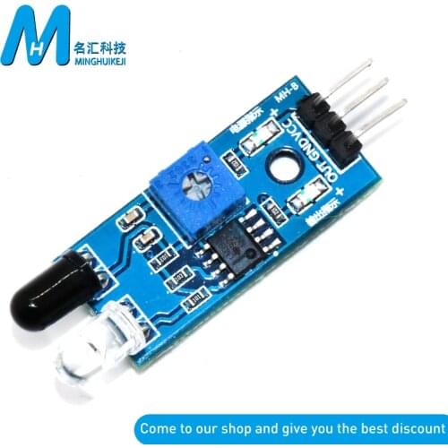 NEW IR Infrared Obstacle Avoidance Sensor Module for Arduino Smart Car Robot 3-Pin Reflective Photoelectric