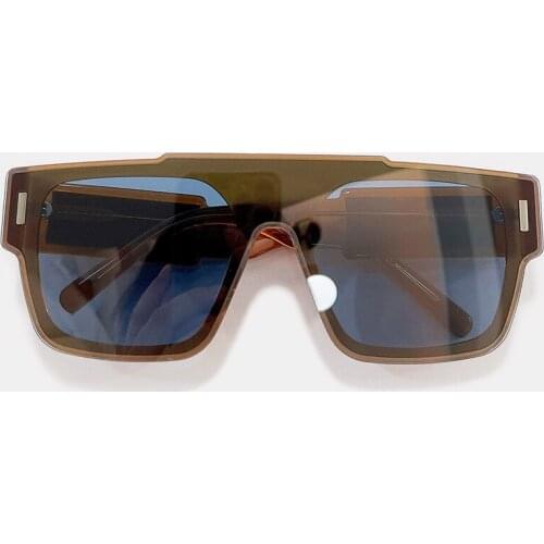 Luxury Goggle Men Sunglasses Gradient Mirror Sun Glasses Outdoor Driving Sunglasses Vacation Eyewear Oculos De Sol