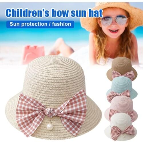 2020 Girls Sun Protection Princess Beach Hat Fashion Outdoor Travel Fisherman Hat For Summer