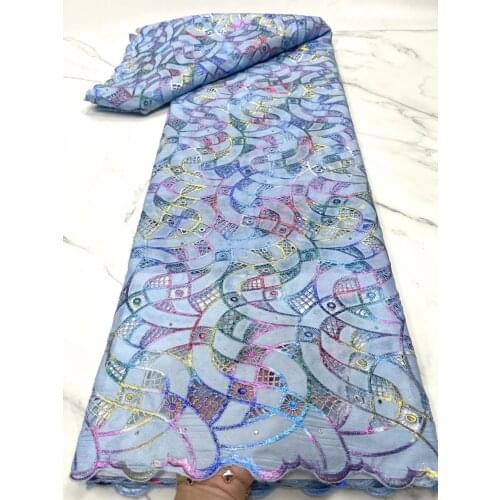 Swiss voile lace in switzerland 2020 african lace fabric sewing material cotton brode fabric for dress high quality 5yard