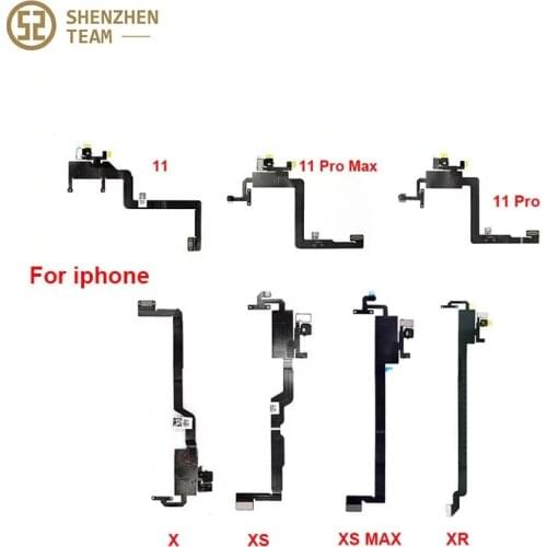 SZteam ORIGINAL earpiece flex cable for iPhone X XS MAX XR 11 11Pro max without earpiece (Note: not for Face ID repairs)
