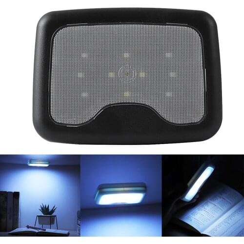 Universal Car Rear-mounted LED Reading Light Super Bright Car Interior Dome Reading Lamp Camper RV Boats Caravan Ceiling Light