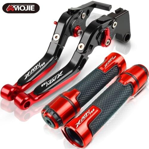 For HONDA XADV X-ADV 750 2017 2018 2019 Motorcycle Accessories Extendable Brake Clutch Levers and Handlebar Hand Grips ends XADV