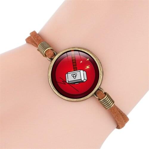 12 Styles Disney Bracelet Marvel Spiderman Captain America Cartoon Bracelet Action Figure Toys Lovely Wristand Boys Gifts Toys