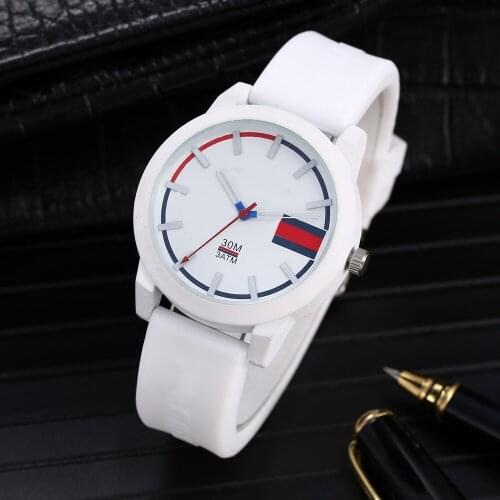 Famous Popular Brand Watches for Mens Luxury Big Dial Silicone Band Watch Mens Fashion Casual Quartz Wristwatch Sports Clock