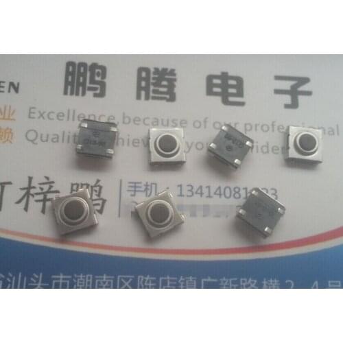 10PCS/lot High-quality original tact switch 6*6*3.1 waterproof and dustproof button inner patch 4 feet wrapped foot braid