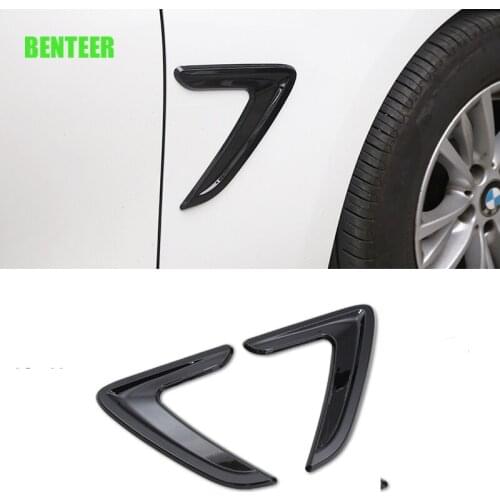 2pcs Lastest design M peroformance motorsport car fender sticker for 2013 TO 2017 BMW 3 Series F30 F35 316 318 320 325 330 335