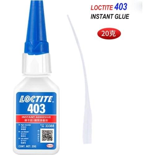 20ml Loctite 403 Super Glue Type Repairing Glue Instant Adhesive Self-Adhesive Universal Glue