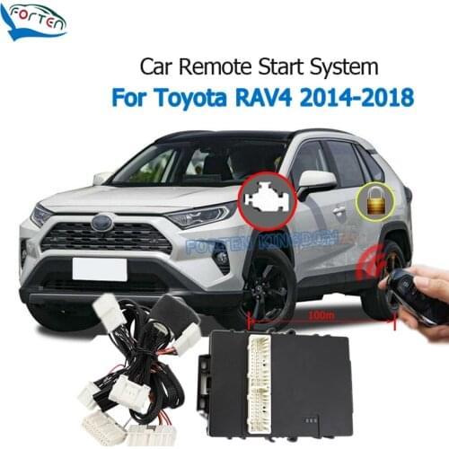 Car Remote Start System Module For Toyota RAV4 2014-2018 With Door Lock Plug and Play