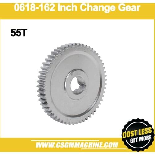 Free Shipping!/0618-162 Change Gear/M1*55T Gear/0618 lathe change gear