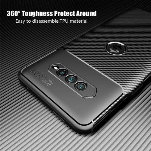For Xiaomi Black Shark 4 Pro Case BlackShark 4 Cover Shockproof Bumper Soft Silicone TPU Armor Phone Back Case Black Shark 4 Pro