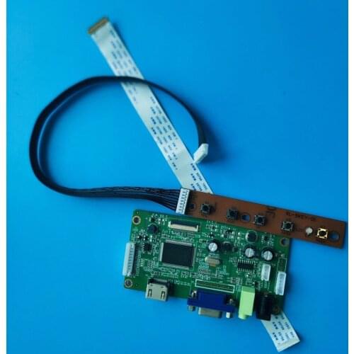 For NV156FHM-N32 30Pin LCD DRIVER EDP LED 1920X1080 15.6" SCREEN display Controller board KIT VGA HDMI DIY monitor