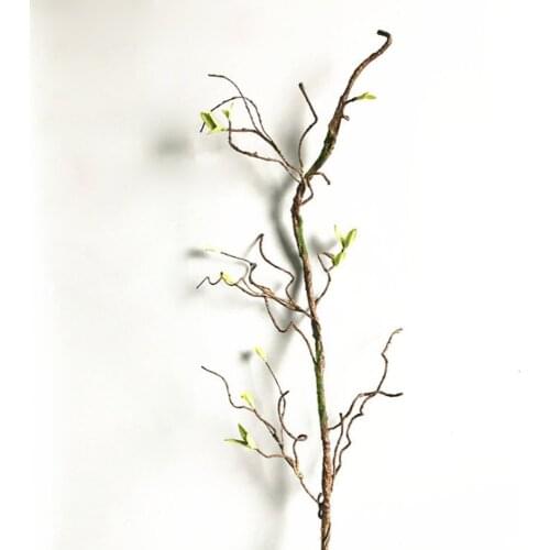 90cm Real Touch Fake Tree Branches Rattan For Home Hotel Wedding Party DIY Decoration Artificial Plant Tree Wreath Scrapbooking