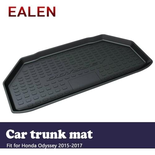 EALEN For Honda Odyssey 2015 2016 2017 Boot Liner Car-styling Waterproof Anti-slip mat Accessories 1Set Car Cargo rear trunk mat
