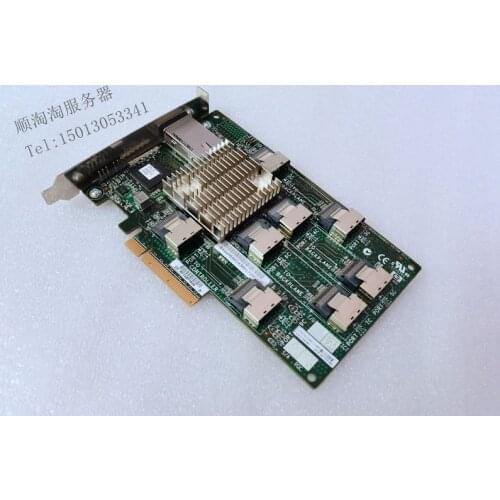 H P miniSAS expansion card 32 ports with external 8088 interface 468405-001 487738-001