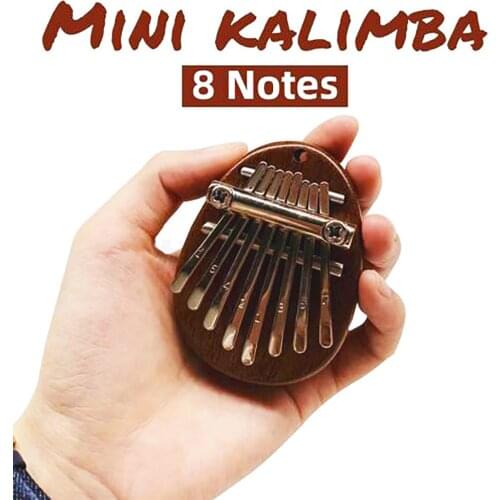 Portable Mini Kalimba Finger Thumb Piano Musical Instrument for Beginners Kids