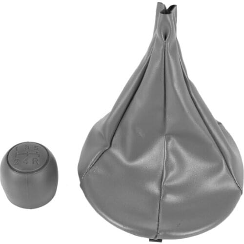 Gear Stick Shift Knob Gaiter Boot Cover For Fiat 500 500c Panda 03-12