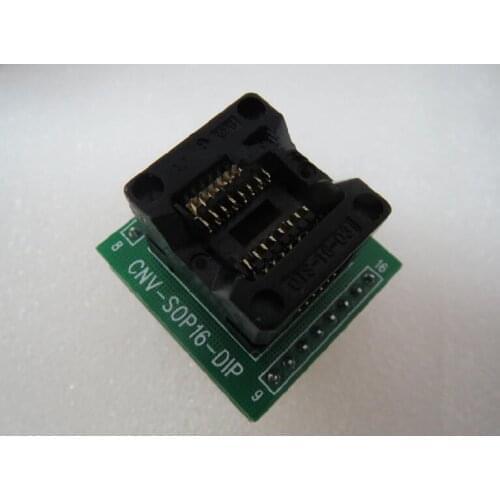 ENPLAS IC test seat SOP16 DIP16 SOP8 SOIC8 SOIC16 PIN16 burning programmer adapter