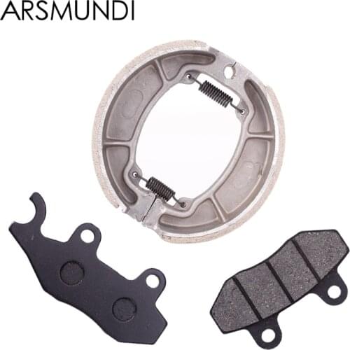 1 Set Motorcycle High Quality Brake Pads Disks Shoes Front And Rear FOR Honda CA250 Motorcycle Accessories