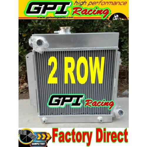 ALUMINUM RADIATOR FOR BMW 02 E10 2002/1802/1602/1600/1502 TII/TURBO AT/MT